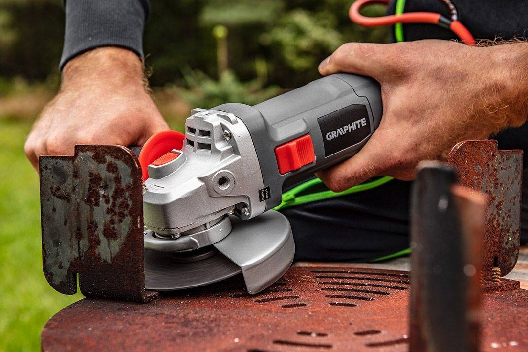 GRAPHITE 59G088 Haakse Slijper 1600 W 125 mm-1