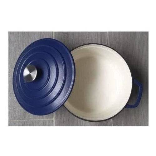 GSW Gietijzeren Stoofpan - 20 cm - Rond - Inductie Geschikt - BLUE MAGIC-4