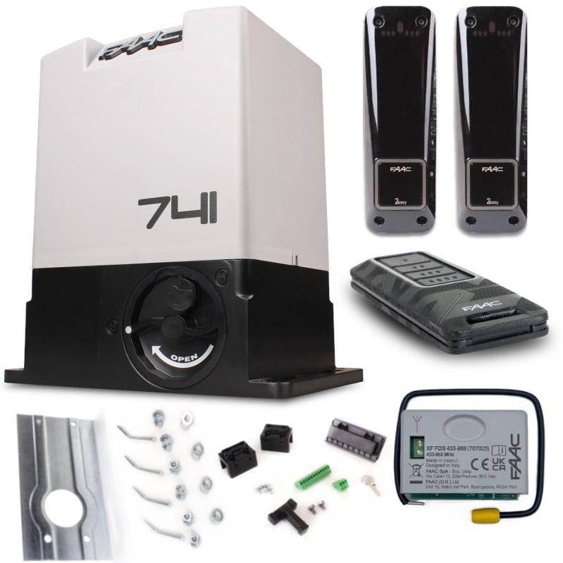 Delta 3 Kit - FAAC 741 voor Schuifpoorten tot 900 kg-0