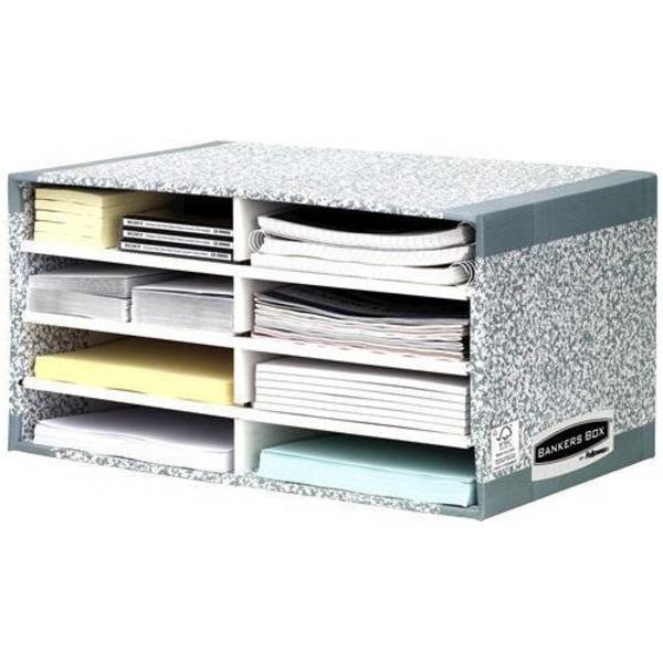 Fellowes Bankers Box Systeem Bureau Organizer, Karton, Grijs, A4,1,05 kg (08750EU)