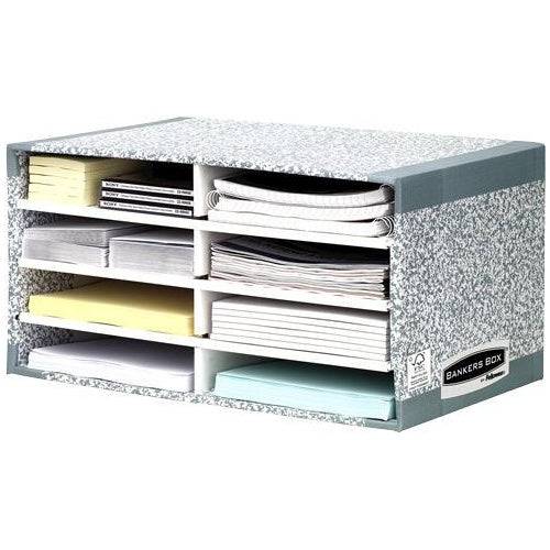 Fellowes Bankers Box Systeem Bureau Organizer, Karton, Grijs, A4,1,05 kg (08750EU)-0