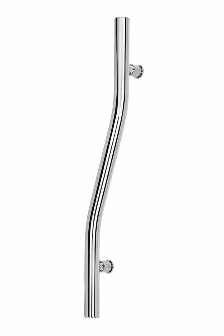 Deante Decoratieve Wandbeugel 615 mm Gepolijst Staal-0