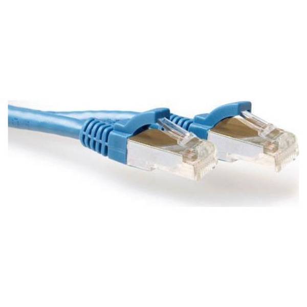 ACT Cat6a Ethernet Kabel 25 m Male/Male Blauw Goud Geplateerd 500 MHz RJ-45