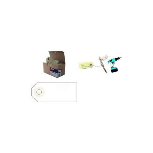 agipa Bagagelabel 100 x 51 mm Neutraal Karton met Beige Draad 1 stuk (101579)