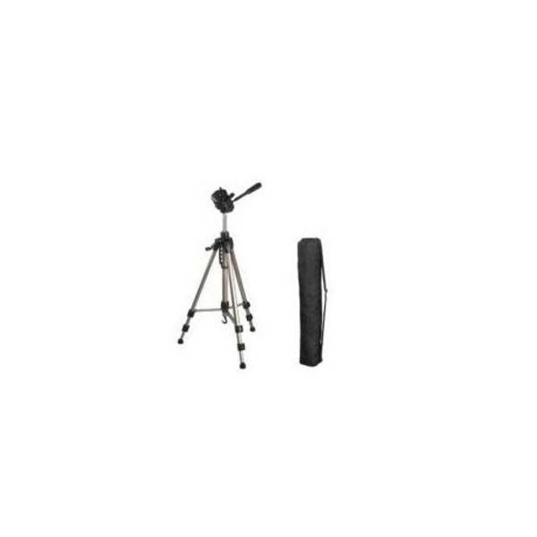 Hama Star 62 Statief voor Foto en Video, 3-Weg Hoofd, Hoogte 64-160 cm, Draagt tot 3,5 kg
