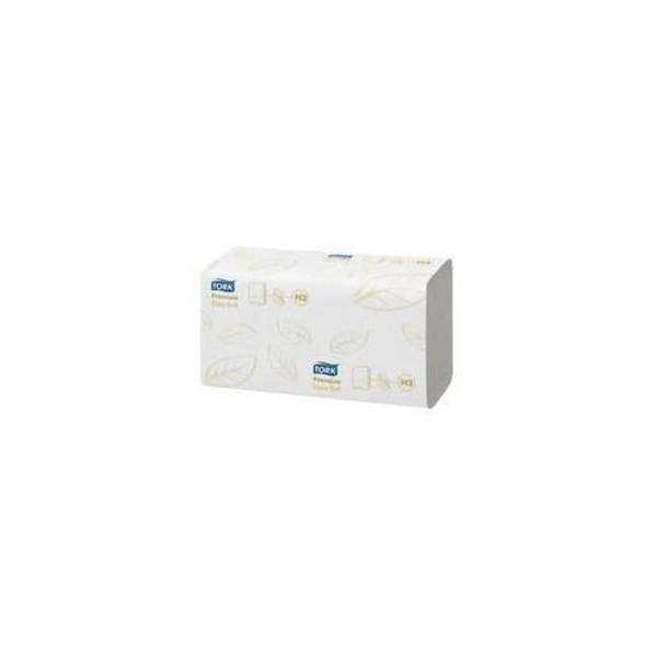 TORK Premium Extra Zacht 2-laags Vouwhanddoek met Zigzag Vouw 2-ply