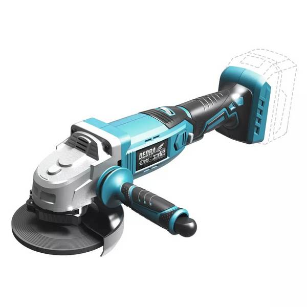 DEDRA Accu Haakse Slijper 125 mm 18V 0 Ah SAS+ALL