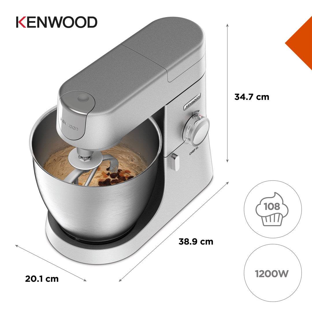 Standmixer - 1200 W - 6,7 L Capaciteit - Variabele Snelheid met Turbo-knop - Zilver-1