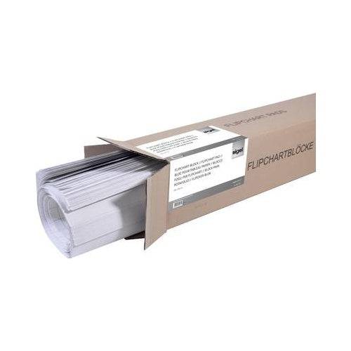 Sigel Flipchart Blok MU165,100 Vellen, 68 cm x 98 cm, Wit-0