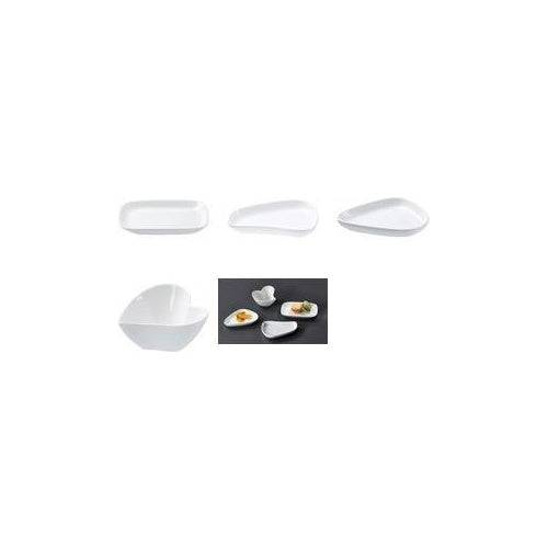 Ritzenhoff & Breker GUSTO Hartvormige Dipkom, Wit Porselein, 12 Stuks (423846)-0