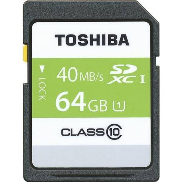 Toshiba Professional - Flashgeheugenkaart - 64 GB - UHS Klasse 1/Klasse 10 - SDXC UHS-I
