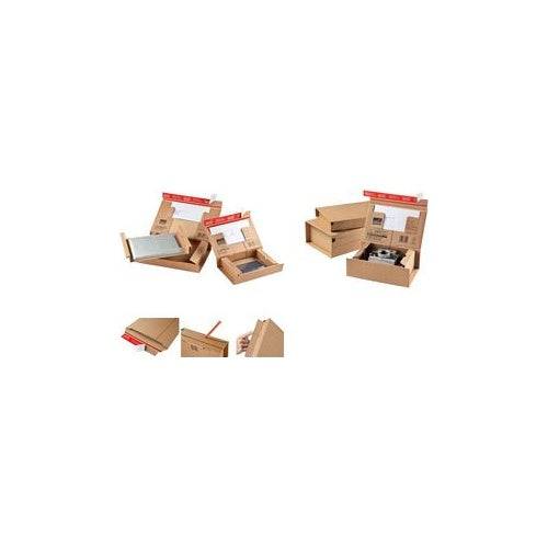 ColomPac Verzending Doos "POST" Maat S Bruin - 10 Stuks CP 067.02-0