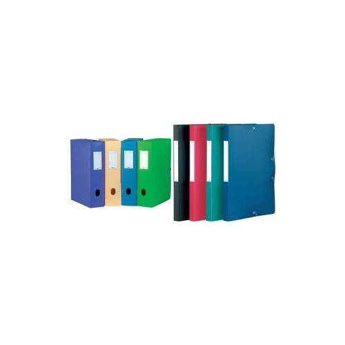 ELBA Memphis Collectiebox A4 Assorted Kleuren 80 mm Hoogte - 8 Stuks (99802921)-0