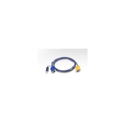ATEN 2 L-5206UP - Video/USB Kabel 15-pins SPHD (M) - USB Type A, 6 m 15-polig 4-polig HD-15-0