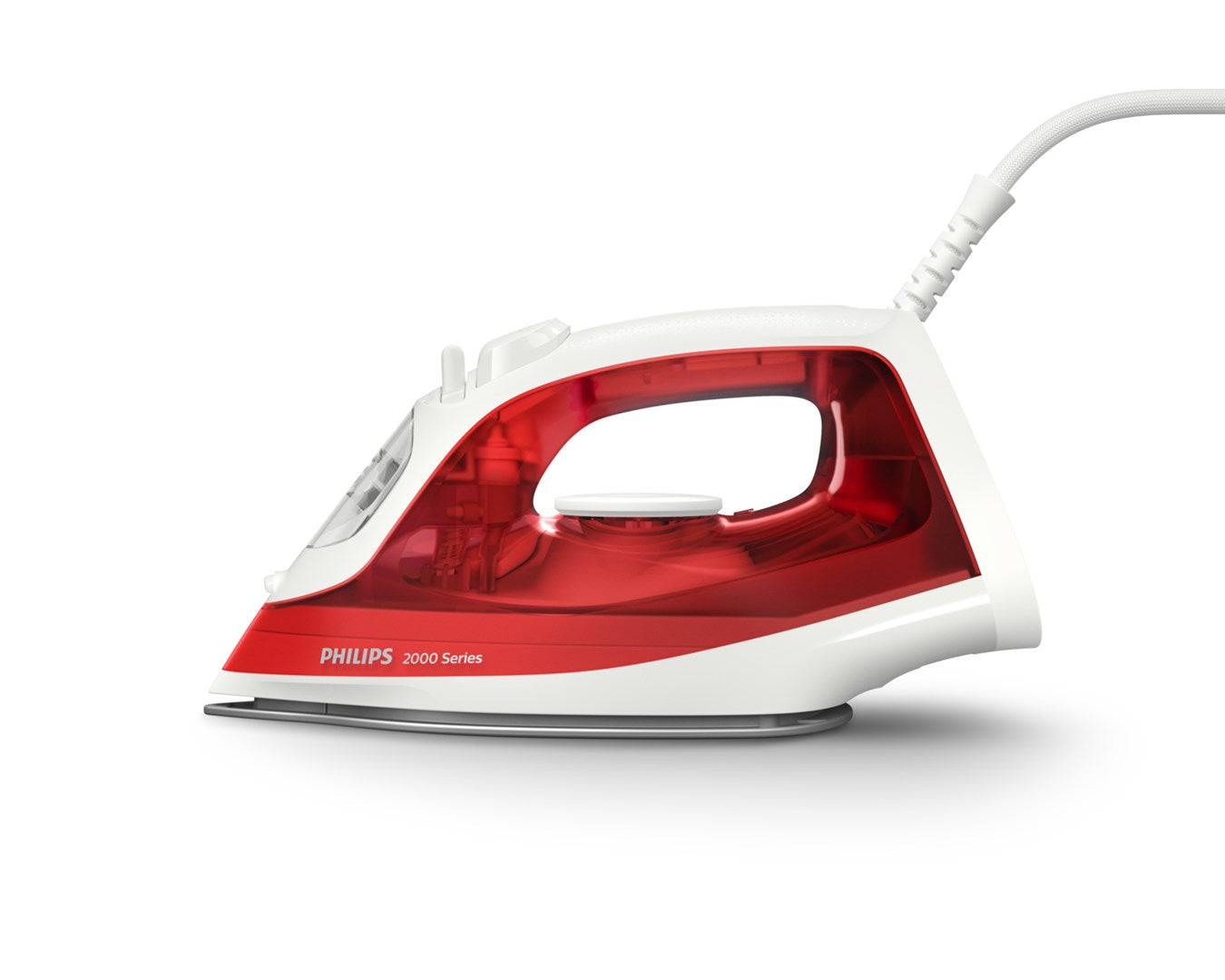 Philips 2000 Series DST2010/40 Stoomstrijkijzer Rood/Wit-4