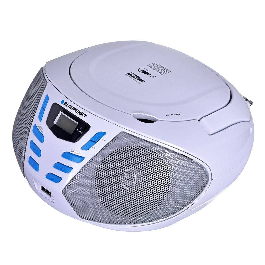 Blaupunkt BB7-WH Draagbaar Stereo Systeem Digitaal 2,4 W FM Grijs MP3-0