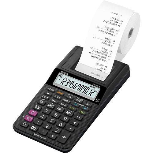 Casio HR-8RCE Rekenkamer LCD 12 Cijfers Batterij Zwart-0