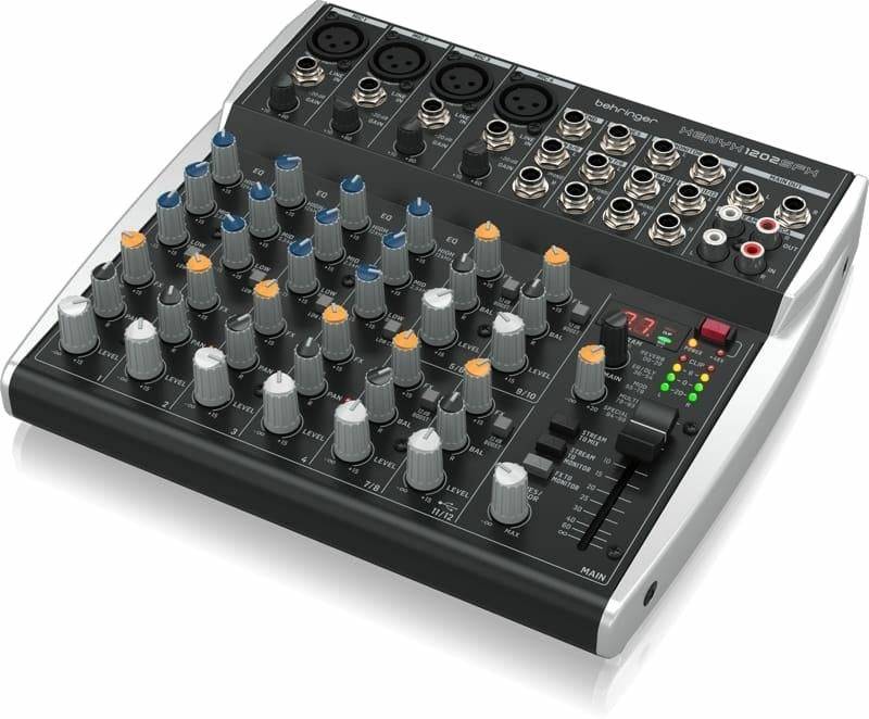 Behringer XENYX 1202SFX Audiomixer met USB-streaming-0