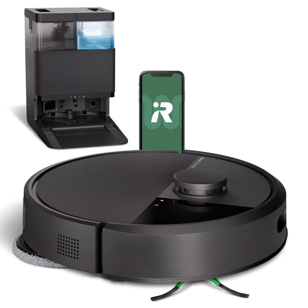 iRobot Roomba 405 Combo Plus Robot + AutoWash Dock Zwart-0