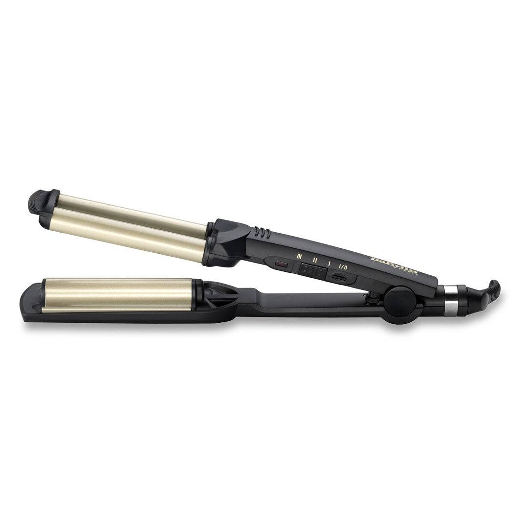 BaByliss EasyWaves Texturizing Iron Warm Zwart/Zilver 70,9 cm 1,8 m C260E-1