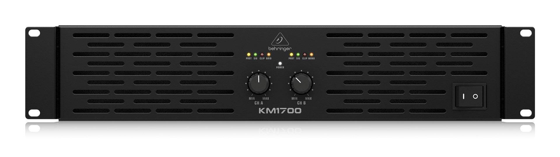 Behringer KM1700 Versterker - 2 x 800W 4 Ohm - Zwart-0