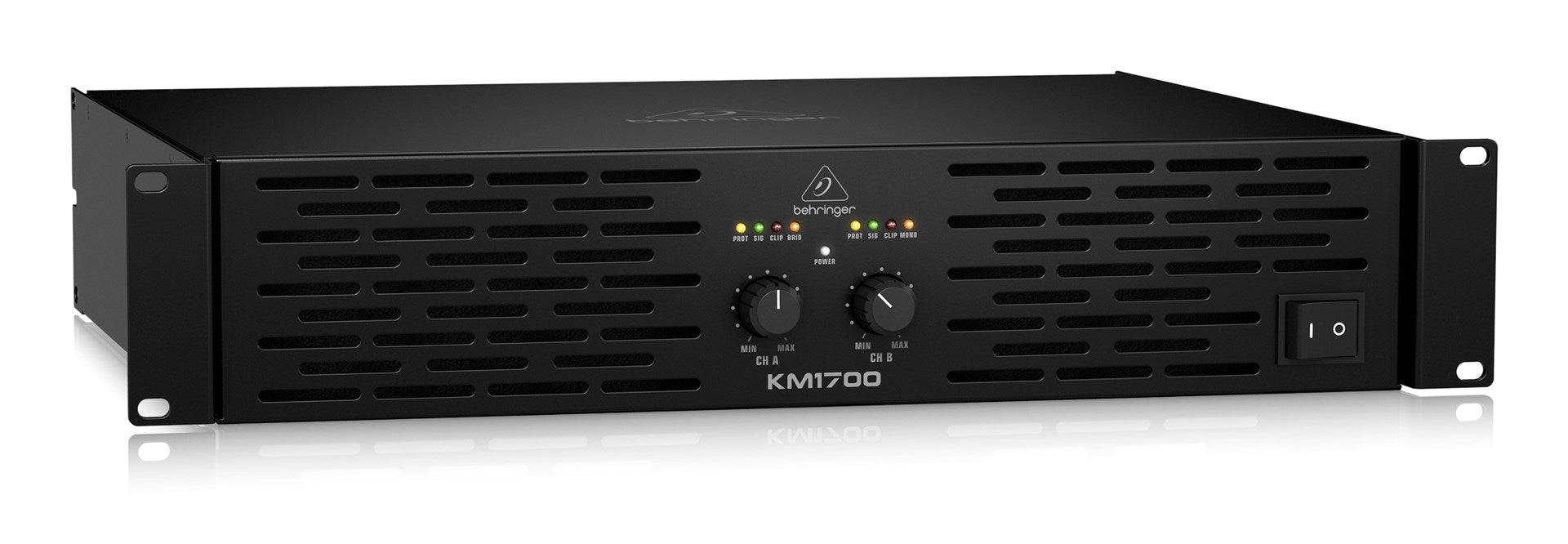 Behringer KM1700 Versterker - 2 x 800W 4 Ohm - Zwart-1