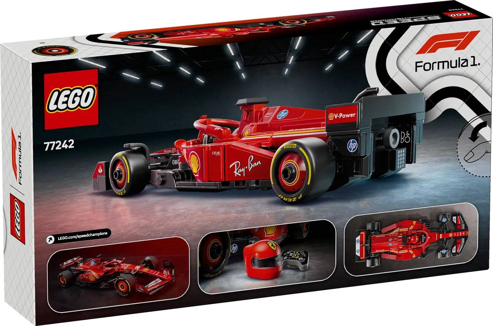 LEGO 77242 Speed Champions Ferrari SF-24 F1 Rennauto-1