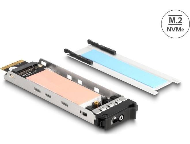 DeLOCK 47037 Behuizing voor Opslag van Harde Schijf Backplane Zwart - Metallic (47037)-0