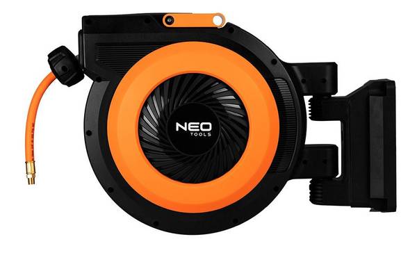 NEO Tools Pneumatische Haspel 9,5 mm x 15 m