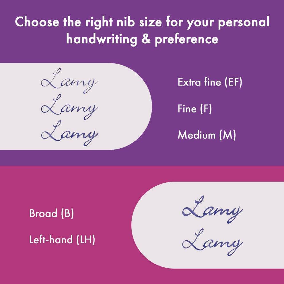 LAMY safari vulpen met cartridge roze klif M medium (1238375)-3