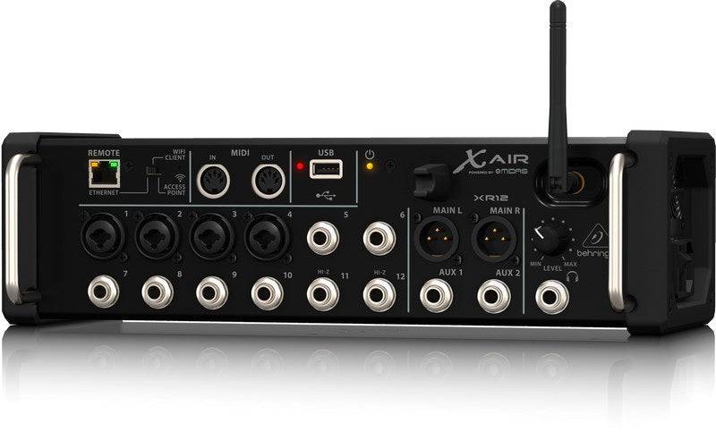 Behringer XR12 Audio Mixer 12 Kanalen Zwart-0
