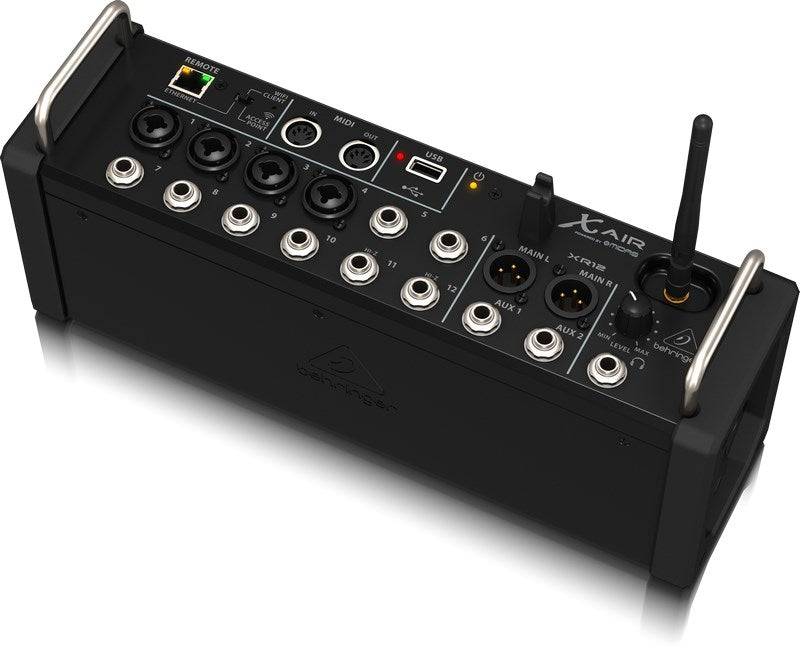 Behringer XR12 Audio Mixer 12 Kanalen Zwart-3