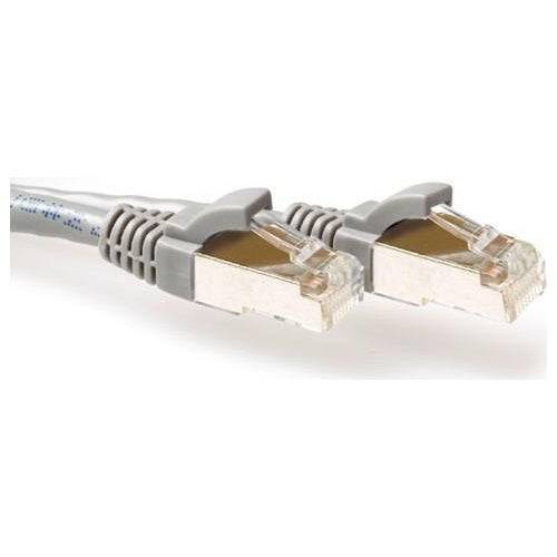ACT Grijze 25 Meter SFTP CAT6A Patchkabel Snagless met RJ45 Connectoren (FB3025)-0
