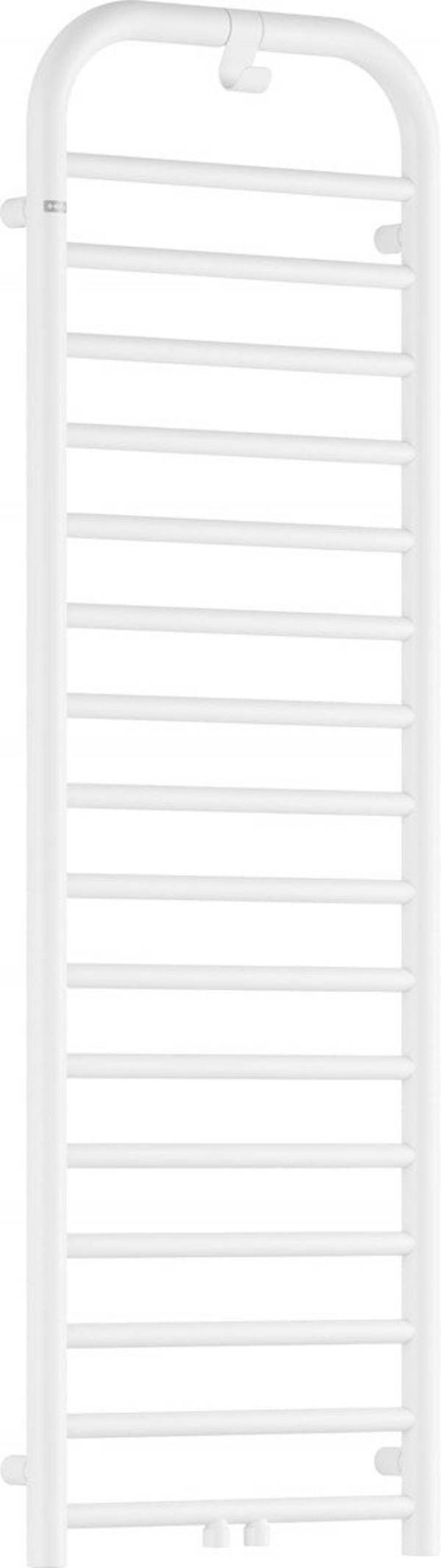 Deante Badradiator 157 cm Water-Electric Laag Koolstofstaal Bianco AGI AG51