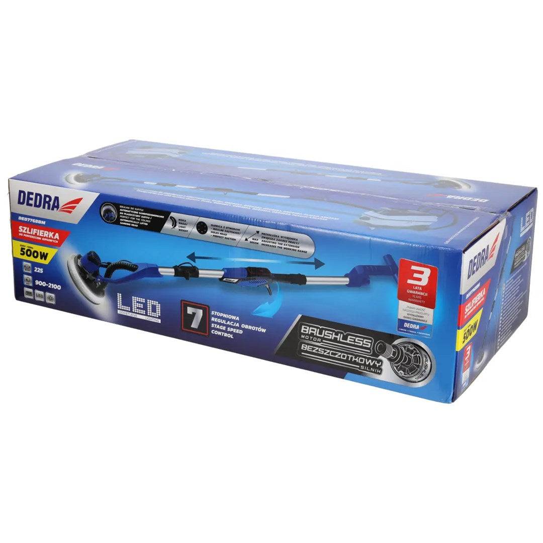 Dedra DED7768BM Giraffe Schuurmachine 500 W Borstelloos-0