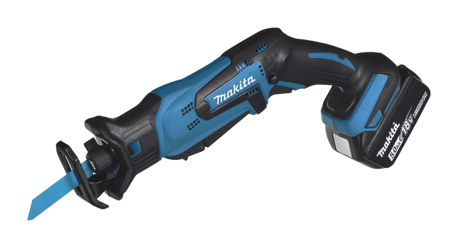 Makita DJR183RTJ Reciprozaag 18V met 2x5.0Ah Accu's-1