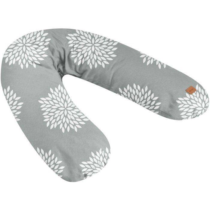 BEABA Moederkussen - Big Flopsy™ - Bloemen - Grijs-0