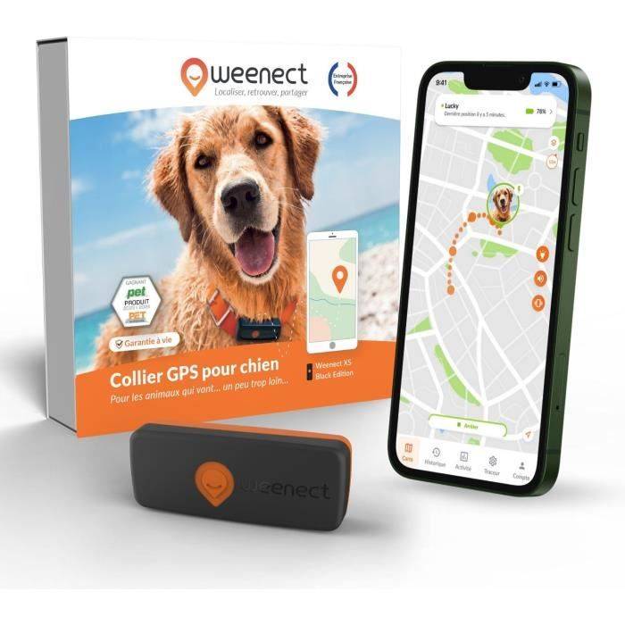 Weenect XS GPS Tracker voor Honden - Zwarte Editie 2023-0