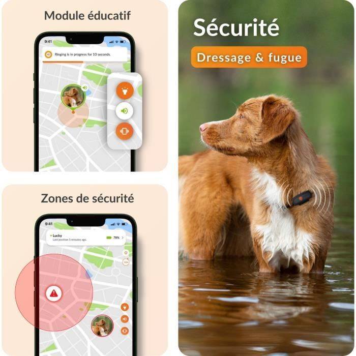 Weenect XS GPS Tracker voor Honden - Zwarte Editie 2023-4