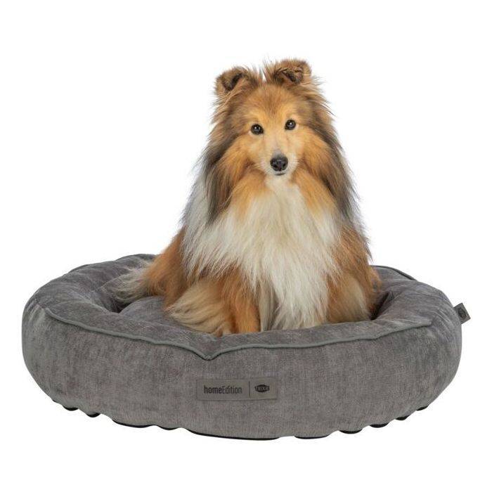 TRIXIE Hondenmand VITAL LENNOX Chenille Stof Ø 50 cm Grijs-2