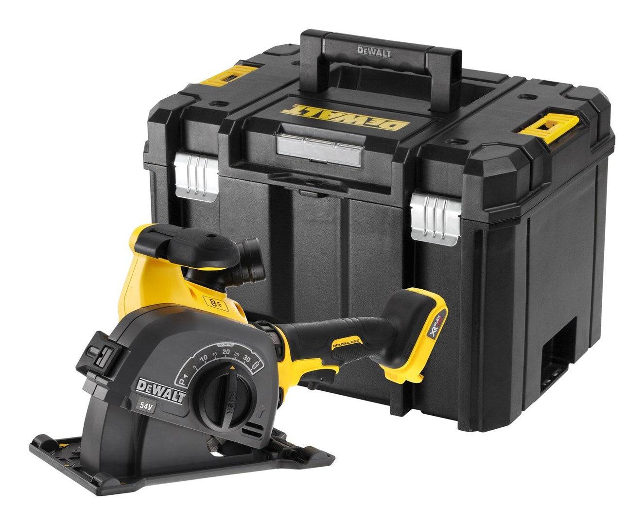 DEWALT DCG200NT XR FlexVolt Muur Sleufmachine 125 mm 54V-0