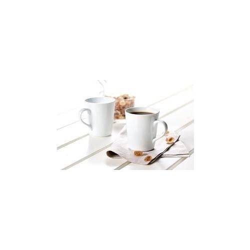 Ritzenhoff & Breker VIO Koffiemok 300 ml, witte porselein, vaatwasserbestendig, set van 6 (423501)-0