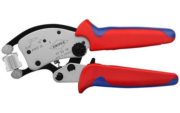 KNIPEX Twistor 16 Crimpzagen voor Draad Eindmoffen - 97 53 18