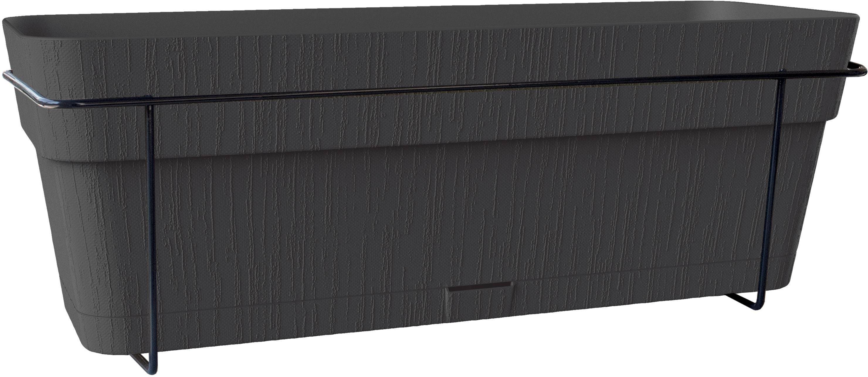 STEFANPLAST Balkonbak ETHICA 9 L 50x18x17 cm Grafiet h17-0