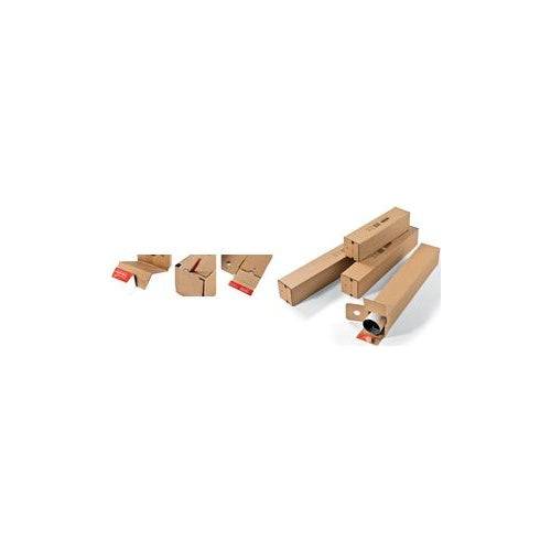ColomPac Verzendbuis - voor DIN B0 Formaten - Bruin - Interne Afmetingen: (B)1008 x (D)108 x (H)108 mm - 10 Stuks (CP 07-0