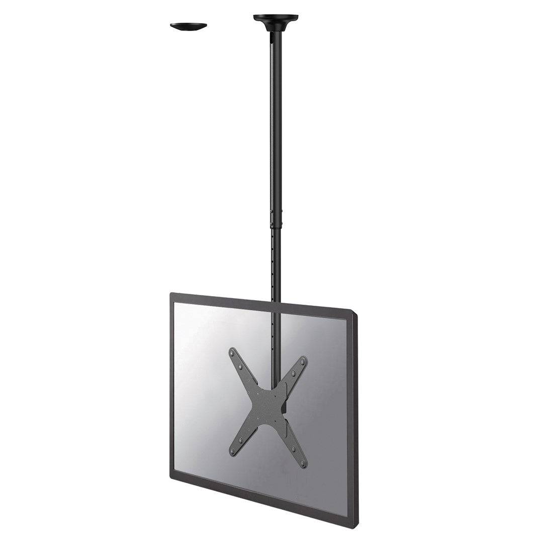 Neomounts FPMA-C340BLACK TV Plafondbeugel - Hoogte Verstelbaar 81,3 cm - 190,5 cm, Draaibaar, Kantelbaar-0