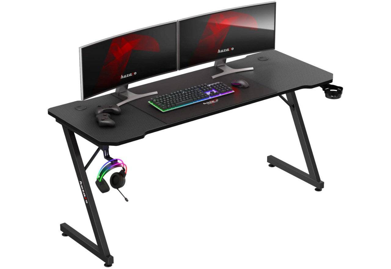 Huzaro Hero 4.8 Zwart Gaming Bureau-3