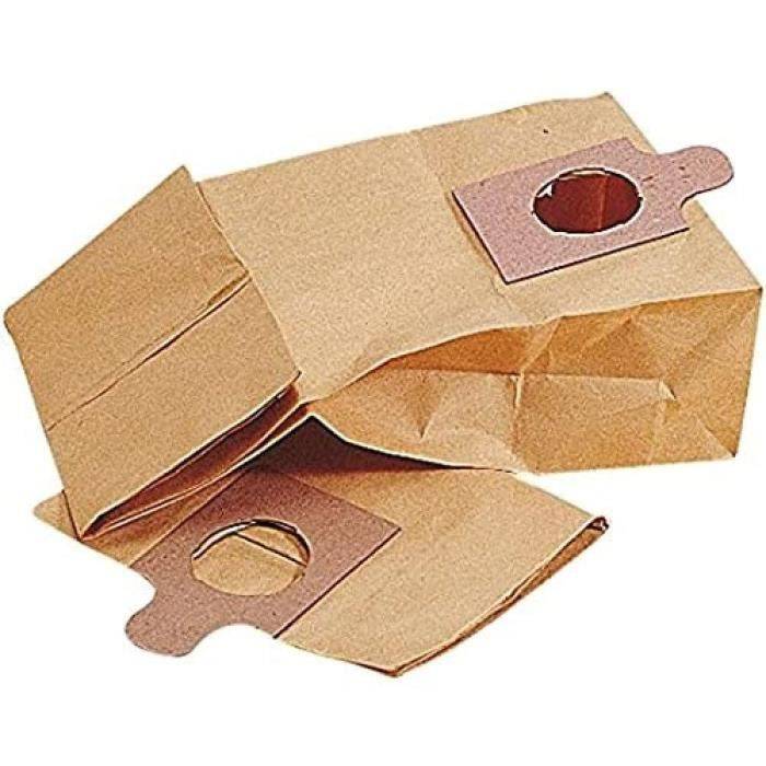 FARTOOLS Set van 5 Stofzakken - 16 L - Stofzuiger - Bruin-1