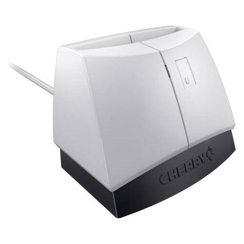 CHERRY SmartTerminal ST-1144 USB Slimkaartlezer Zwart/Wit-0