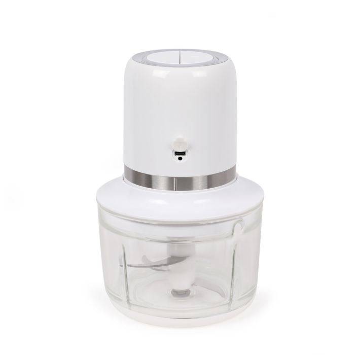 LIVOO Draadloze Elektrische Hakker - 200W - 1,2 L - 4 Stalen Messen-3